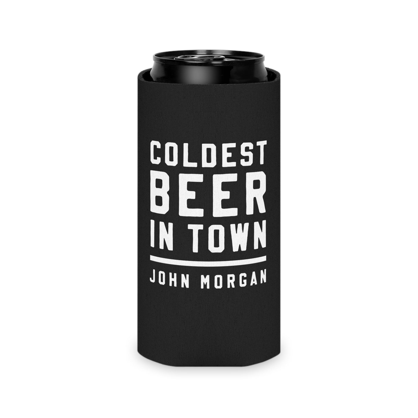 "Coldest Beer in Town" Koozie